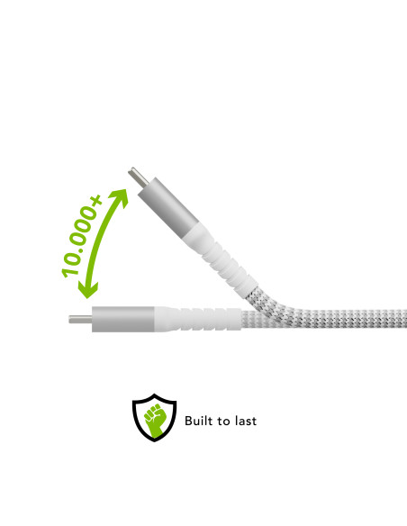 dbramante1928 CB12CCGR7116 cavo USB USB 2.0 1,2 m USB C Bianco