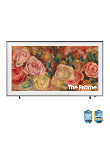 Samsung TV QLED 4K 65” QE65LS03DAUXZT Smart TV Wi-Fi Black 2024, Matte Display, Processore Quantum 4K, Modern Frame Design, Do