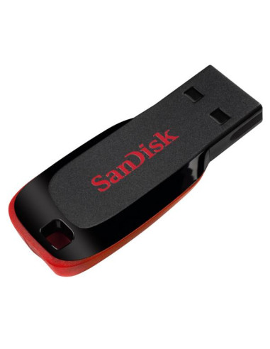 SanDisk Cruzer Blade unità flash USB 32 GB USB tipo A 2.0 Nero, Rosso