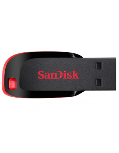 SanDisk Cruzer Blade unità flash USB 32 GB USB tipo A 2.0 Nero, Rosso