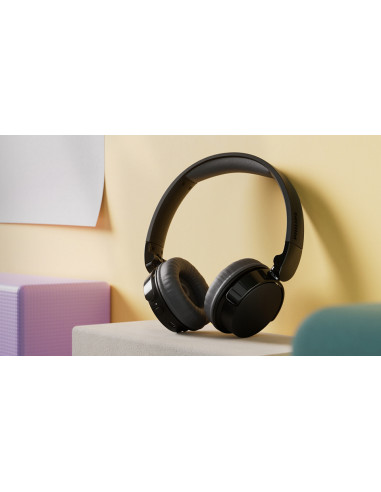Philips TAH3209BK/00 cuffia e auricolare Wireless A Padiglione Musica e Chiamate Bluetooth Nero