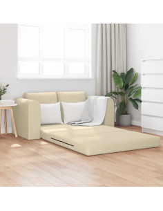 Divano letto 60cm Crema Tessuto