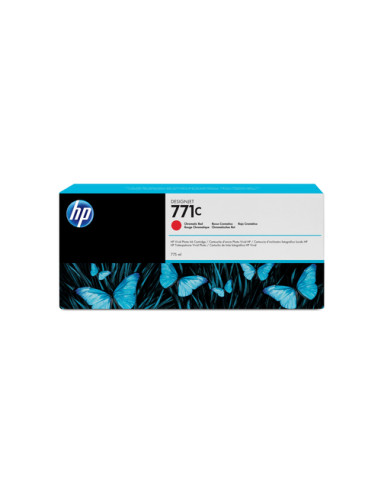 HP Cartuccia inchiostro rosso cromatico DesignJet 771C, 775 ml