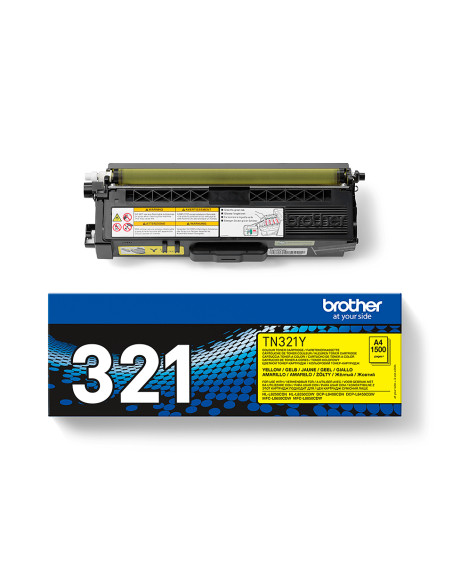 Brother TN-321Y cartuccia toner 1 pz Originale Giallo