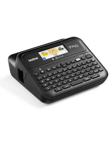 Brother PT-D610BTVP stampante per etichette (CD) Trasferimento termico 180 x 360 DPI 30 mm/s Con cavo e senza cavo TZe Bluetooth