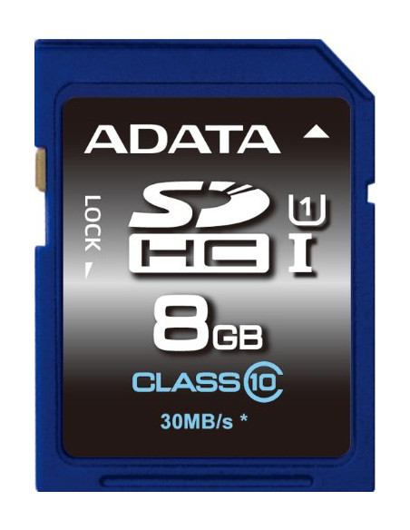 ADATA Premier SDHC UHS-I U1 Class10 8GB Classe 10