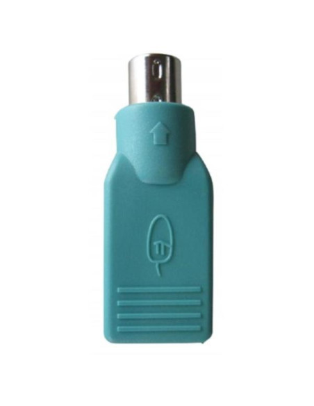 Nilox NX080500105 adattatore per inversione del genere dei cavi PS/2 USB 2.0 Verde