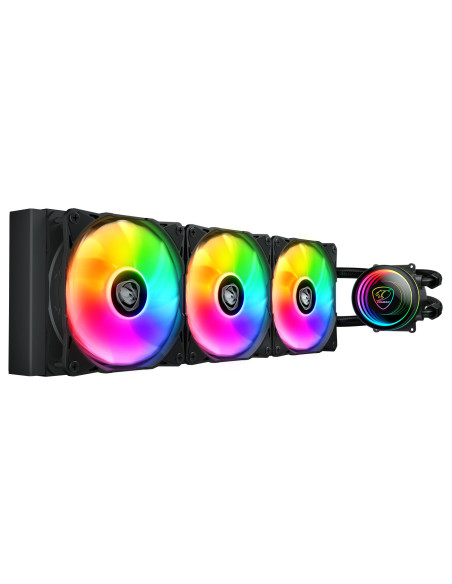 COUGAR CGR-PSDELRGB-B-360 Processore Raffreddatore di liquidi tutto in uno 12 cm Nero