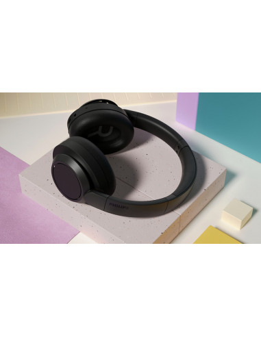 Philips Serie 6000 TAH6509BK/00 cuffia e auricolare Wireless A Padiglione Chiamate/Musica/Sport/Tutti i giorni Bluetooth Nero