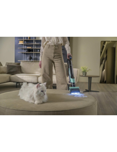 Hoover HF201P 011 Aspirapolvere elettrica Batteria Secco EPA Senza sacchetto 1 L 195 W Blu