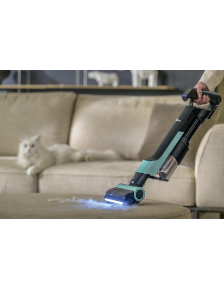 Hoover HF201P 011 Aspirapolvere elettrica Batteria Secco EPA Senza sacchetto 1 L 195 W Blu