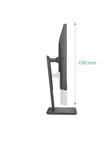 AOC Q27P3CW Monitor PC 68,6 cm (27") 2560 x 1440 Pixel Quad HD LED Nero