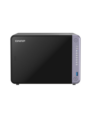 QNAP TS-632X-4G server NAS e di archiviazione Tower Alpine Alpine AL-524 4 GB DDR4 QNAP QTS Nero