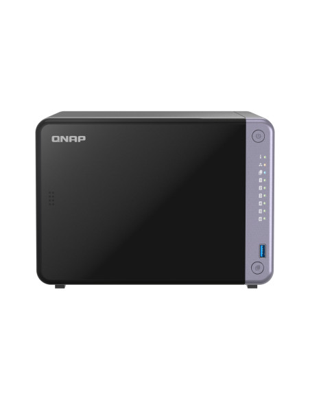 QNAP TS-632X-4G server NAS e di archiviazione Tower Alpine Alpine AL-524 4 GB DDR4 QNAP QTS Nero