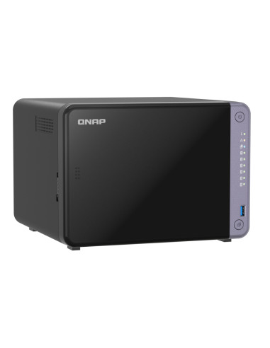QNAP TS-632X-4G server NAS e di archiviazione Tower Alpine Alpine AL-524 4 GB DDR4 QNAP QTS Nero