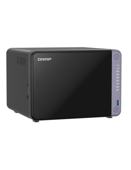QNAP TS-632X-4G server NAS e di archiviazione Tower Alpine Alpine AL-524 4 GB DDR4 QNAP QTS Nero