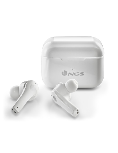 NGS ARTICA BLOOM Auricolare Wireless In-ear Musica e Chiamate USB tipo-C Bluetooth Bianco