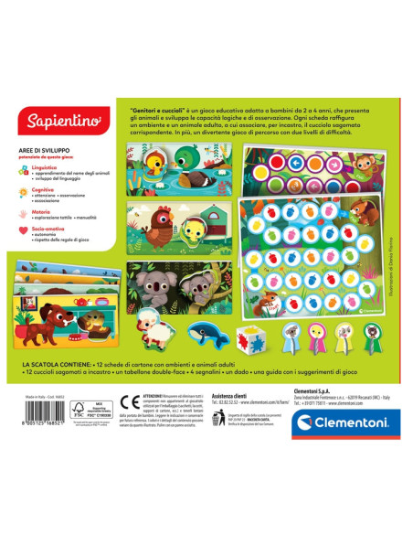Clementoni Sapientino 16852 giocattolo educativo