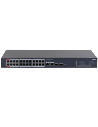 Dahua Technology CS4228-24GT-240 switch di rete Gestito L2 Gigabit Ethernet (10/100/1000) Supporto Power over Ethernet (PoE) Ner