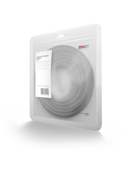 Lindy 45404 cavo di rete Grigio 3 m Cat6 U/UTP (UTP)