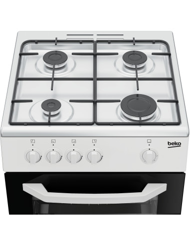 Beko CSG 42001 FW: Cucina a Gas, 50x50 cm