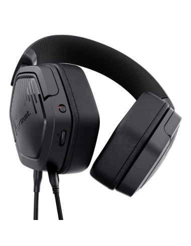 Trust GXT492 Carus Auricolare Cablato A Padiglione Gaming Nero