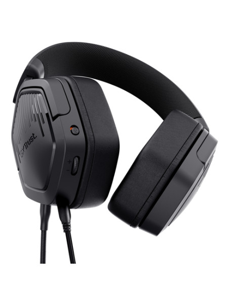 Trust GXT492 Carus Auricolare Cablato A Padiglione Gaming Nero