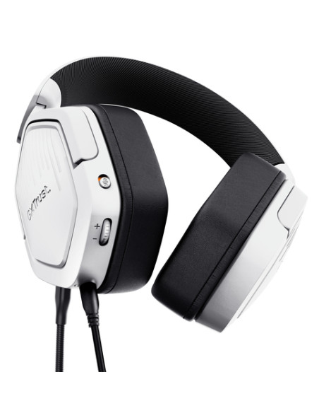 Trust GXT492W Carus Auricolare Cablato A Padiglione Gaming Bianco