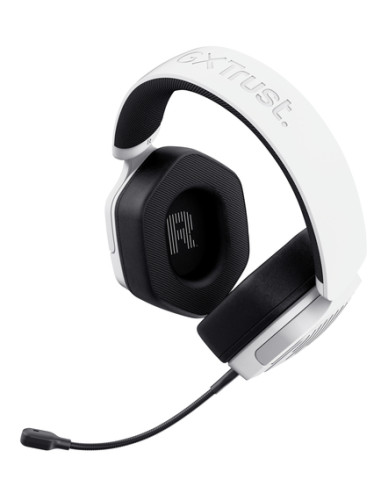 Trust GXT492W Carus Auricolare Cablato A Padiglione Gaming Bianco