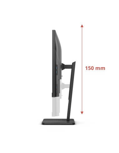 AOC E3 U27E3UF Monitor PC 68,6 cm (27") 3840 x 2160 Pixel 4K Ultra HD LED Nero