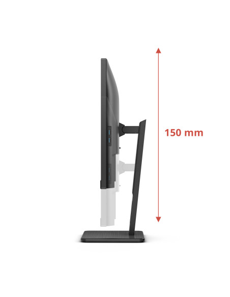 AOC E3 U27E3UF Monitor PC 68,6 cm (27") 3840 x 2160 Pixel 4K Ultra HD LED Nero