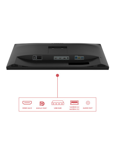 AOC E3 U27E3UF Monitor PC 68,6 cm (27") 3840 x 2160 Pixel 4K Ultra HD LED Nero