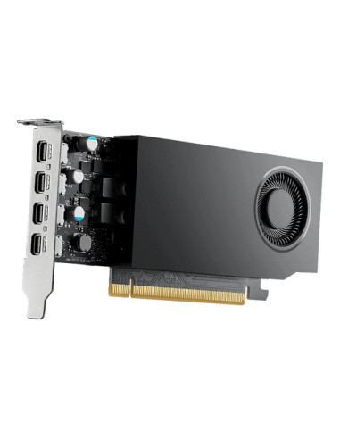 PNY VGA QUADRO RTX A400 4GB, 4x MINI DP, 3x mDP to DP adapter, 1x ATX BRACKET, LOW PROFILE