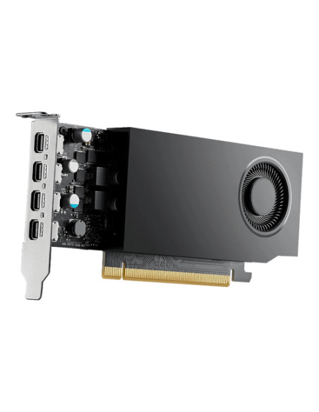 PNY VGA QUADRO RTX A400 4GB, 4x MINI DP, 3x mDP to DP adapter, 1x ATX BRACKET, LOW PROFILE