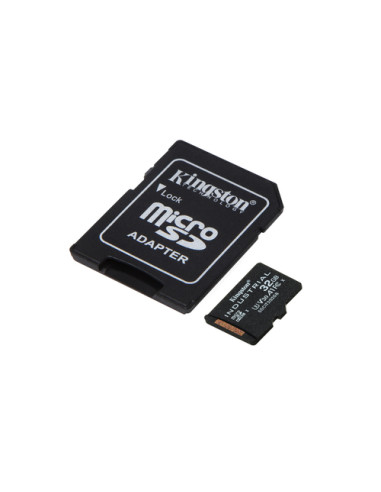 Kingston Technology Scheda microSDHC Industriale 32GB C10 A1 pSLC + Adattatore SD