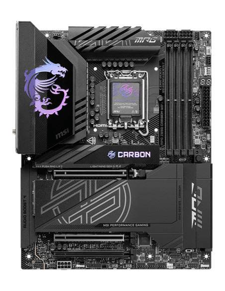 MSI MPG Z890 CARBON WIFI scheda madre Intel Z890 LGA 1851 (Socket V1) ATX