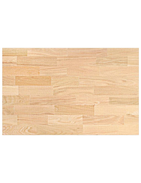 Piano di Lavoro Cucina 100x63,5x4 cm Legno Massello Rovere