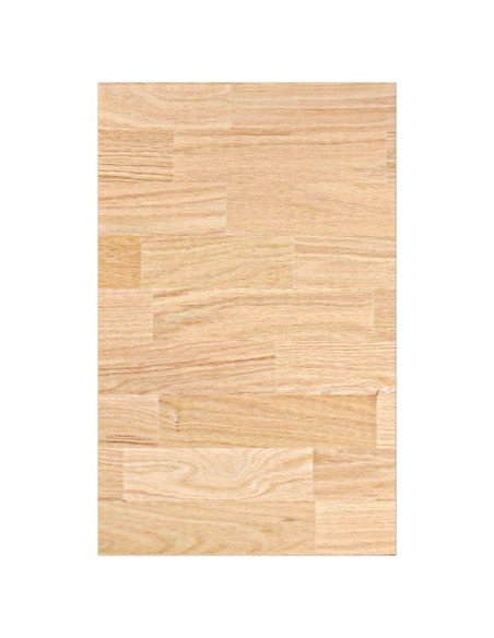 Piano di Lavoro Cucina 40x63,5x4 cm Legno Massello Rovere