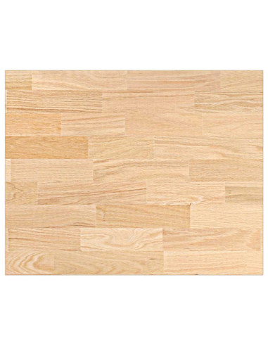Piano di Lavoro Cucina 80x63,5x4 cm Legno Massello Rovere