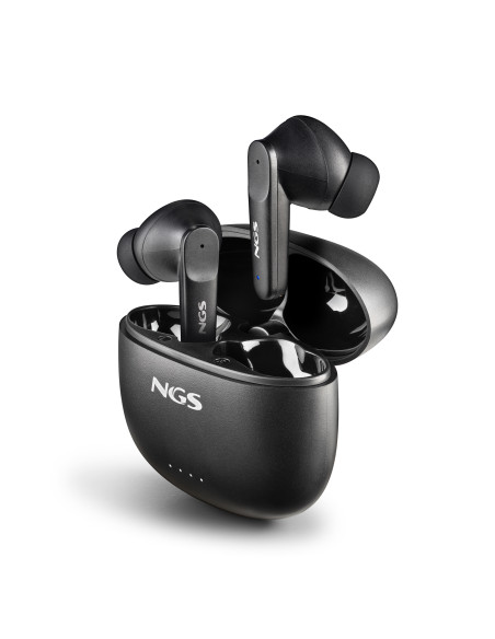 NGS ARTICA HUSH Auricolare Wireless In-ear Musica e Chiamate Bluetooth Nero