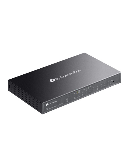 TP-Link Omada ES210GMP switch di rete Gestito Gigabit Ethernet (10/100/1000) Supporto Power over Ethernet (PoE) Nero