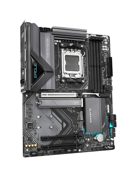 GIGABYTE X870 EAGLE WIFI7 Scheda Madre - Supporta CPU AMD Ryzen 9000, 14+2+2 fasi VRM, fino a 8000MHz DDR5 (OC), 1xPCIe 5.0 + 2x