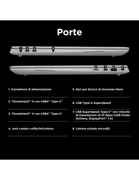 HP ZBook Studio G11 Intel Core Ultra 7 155H Workstation mobile 40,6 cm (16") WQUXGA 32 GB DDR5-SDRAM 1 TB SSD NVIDIA RTX 3000 Ad