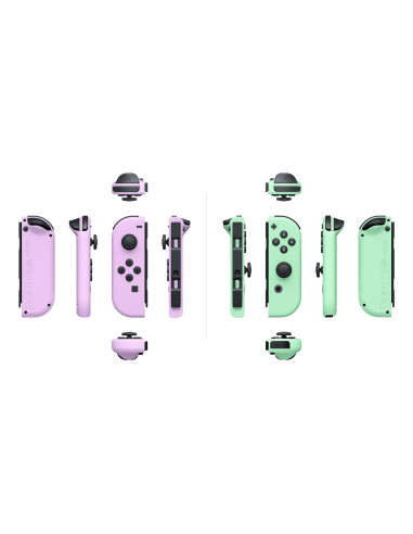 Nintendo Switch - Set da due Joy-Con Viola Pastello/Verde pastello