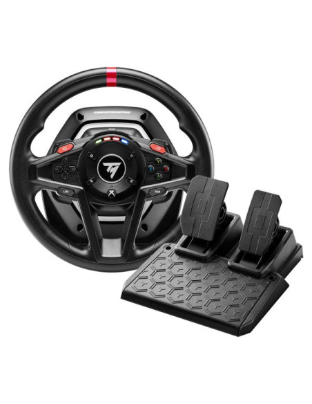 Thrustmaster T128 Nero USB Sterzo + Pedali Analogico PC, Xbox One, Xbox Series S, Xbox Series X