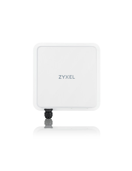 Zyxel Nebula FWA710 router wireless Multi-Gigabit Ethernet Dual-band (2.4 GHz/5 GHz) 5G Bianco