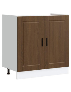 Mobile base lavello Porto Rovere Marrone 80x46x81,5 cm 2