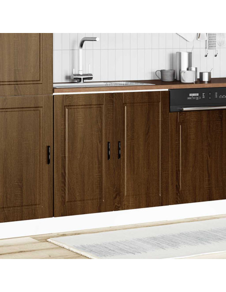 Mobile base lavello Porto Rovere Marrone 80x46x81,5 cm