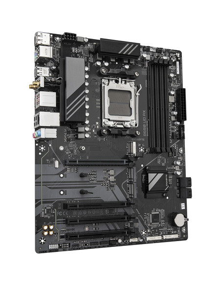 GIGABYTE B650 UD AX Scheda Madre - Supporta CPU AMD Ryzen Serie 9000, VRM a 6+2+2 fasi, fino a 7600MHz DDR5 (OC), 1x PCIe 5.0 + 