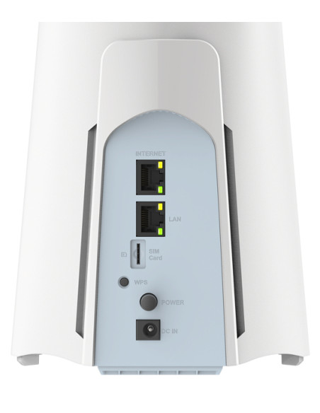 D-Link G530V2 router wireless Gigabit Ethernet Dual-band (2.4 GHz/5 GHz) 5G Bianco